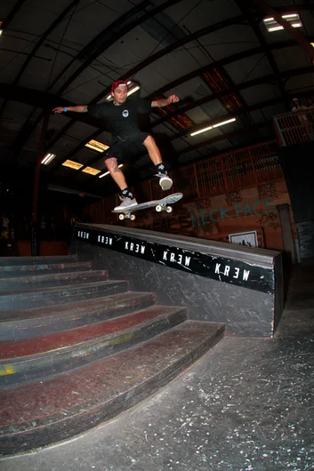 <!--soj15-->

David Leon - Kickflip BS 5-0.