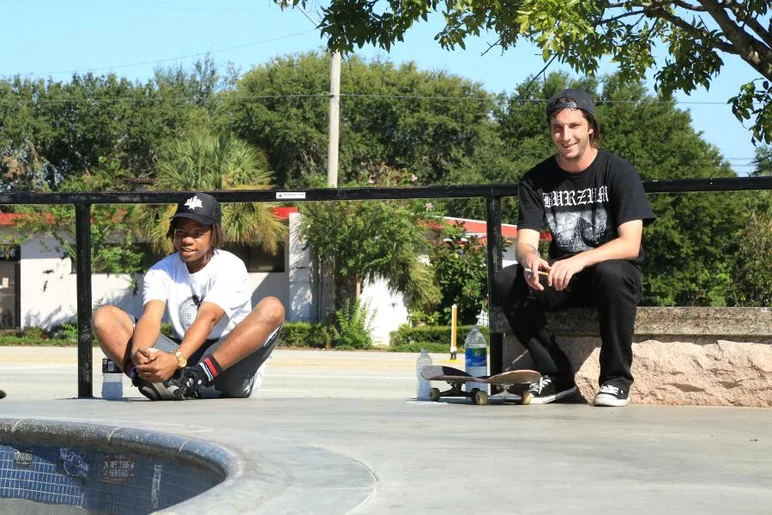 <!-- 2013MatixHalloweenJam -->

We started off our Halloween weekend at Largo Skatepark. This is Markus Jailbar and Ian Gow warming up.