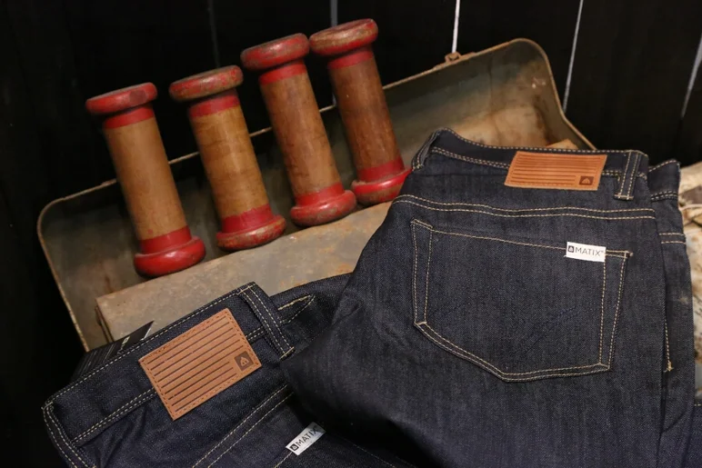 <!-- surfexpoJan2014 -->
Matix Denim is on point. Thanks for hooking it up with a pair, Gabe!