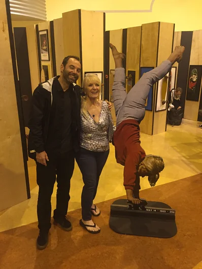 <!--zatcali-->
I one-upped Warzaw by getting loose with the real Patti McGee.