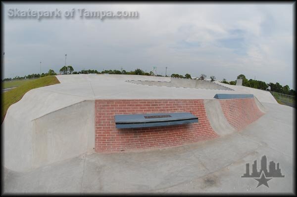 China banks at Englewood Public Skate Park