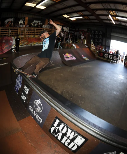 <!--tampapro2014d2-->

Zered Bassett, aka Doctor Z, was killing it today. This switch stance frontside feeble back to switch on the brick quarter/china bank was one of my favorite tricks to go down today.