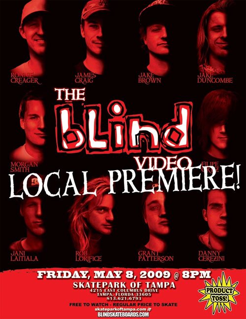 The Blind Video is showing Friday