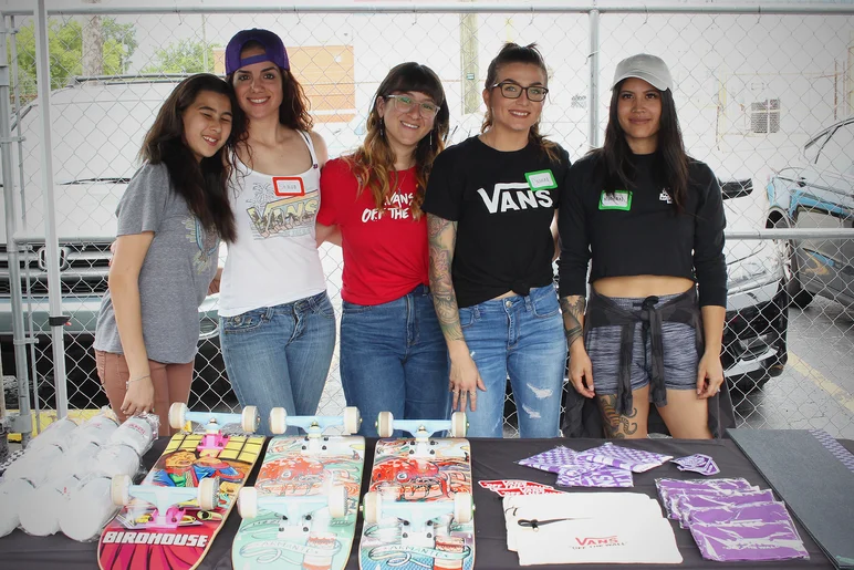<!--vansgirlsclinic-->
Thank you to all these ladies from Vans for lending a hand in every aspect of this event. You are seriously the best!
