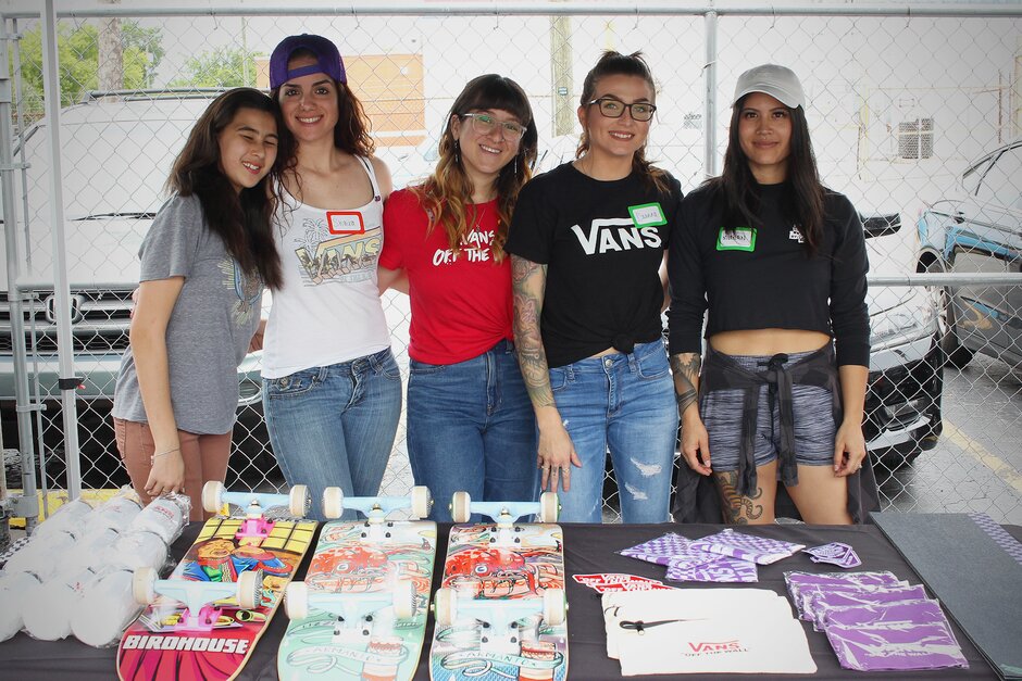 Photos From the Vans Girls Skate Clinic at SPoT