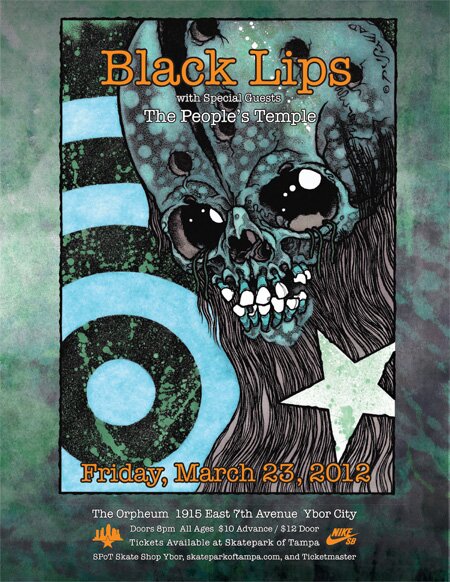 Black Lips with The People's Temple are performing