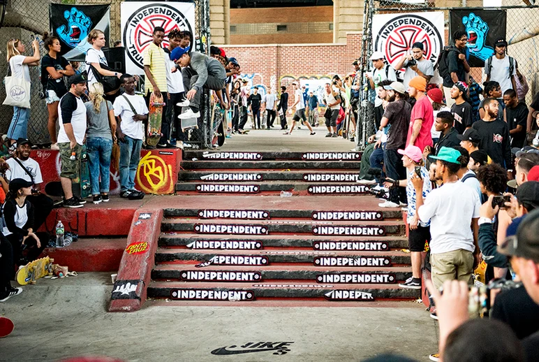 <!--danyc17-finals-->

After the Best Trick Buzzer, but who cares!!  Angelo Caro’s Kickflip Grind was fucked!