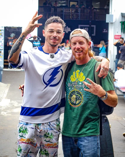 I bet if you search our website archives you could find a 10 year old photo of Yonis and Pat that looks just like this. 

<!--clashofthecrews23day2-->