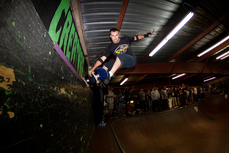 <!--am16frinight-->

John Whiteman yanks one in from the top rope.