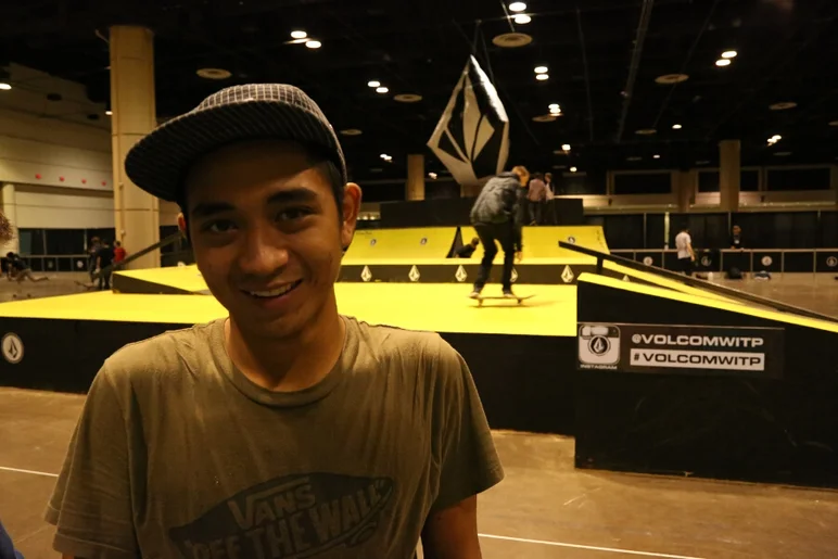 <!-- surfexpoJan2014 -->
Uncle Sam was ripping with a smile as usual.