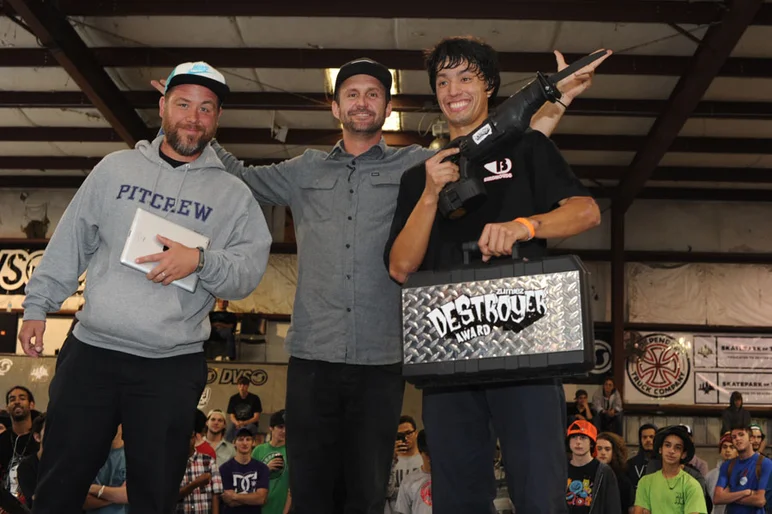 John Hill got the Zumiez Destroyer Award.<!-- Damn Am Atlanta 2013 Presented by DVS -->