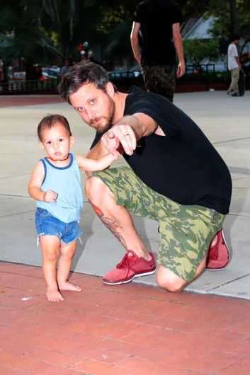 <!--bricks6photos-->
Seamus and his offspring.