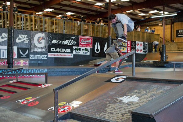 Torey needs a higher rail to kickflip