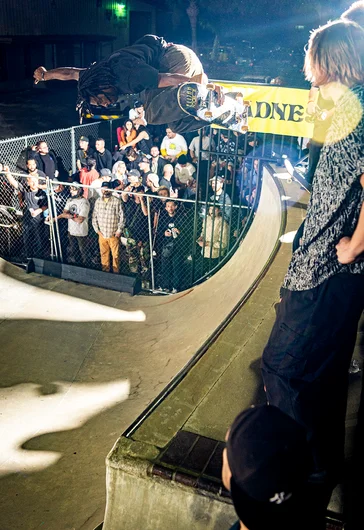 Jaylen Perry hopped in the mix and got a real photogenic one close to the fence.
<!--TampaAm21ConcreteJam-->