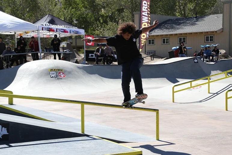 <!-- woodwardwest2013 -->

Blake Johnson cracked the concrete and qualified fourth.