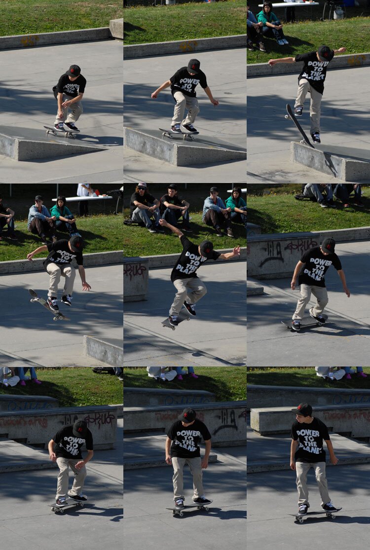 Who dat? - frontside 360 pop shuv