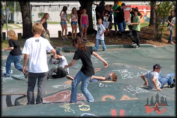 Skateboard Pile Up