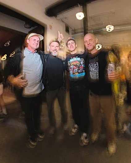 Brian Schaefer, Johnny Schillereff, Jagger Eaton and Brian Adams