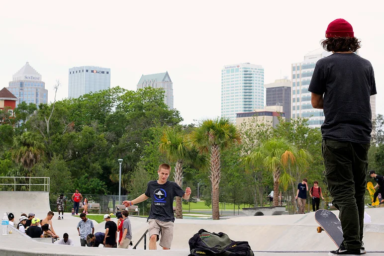 <!--gsd17-->

We all met up at Perry Harvey Skatepark aka Bro Bowl 2.0, to link up with friends and warm up the legs.
