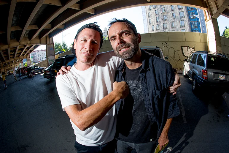 <!--spottoa15-->

After the bar, we headed to a classic Brooklyn haunt at the BQE and look who we found. Strubing!!!
