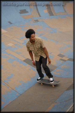 Darkness - kickflip front rock
