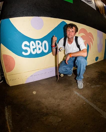 Sebo Walker put his artistic touch on the Pro Course this year.