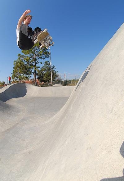 Pat was popping some nice ollies