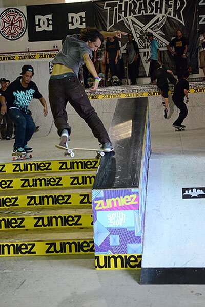 Evan Smith Backside 180 Nosegrind
