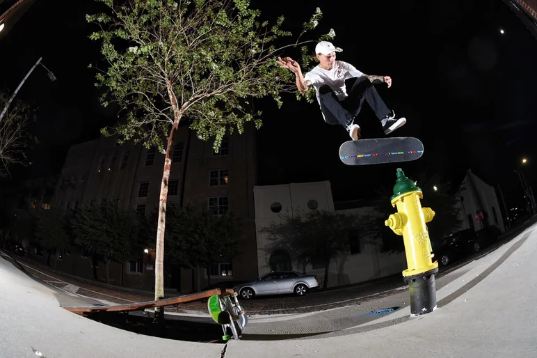 <!--clickbait-->

Eric McKenney with a monster kick flip over this extended bump to hydrant.