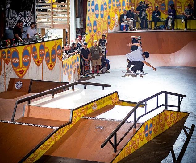 Daiki Ikeda fresh off the Am Scramble tour with a Hardflip to flat!
<!--TampaAm21Qualifiers-->