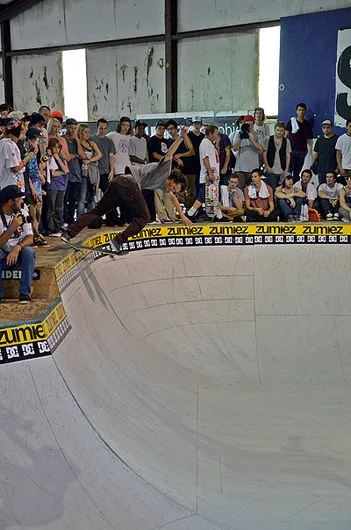 Evan Smith - perfectly executed backtail.<!-- Make-A-Wish Article -->