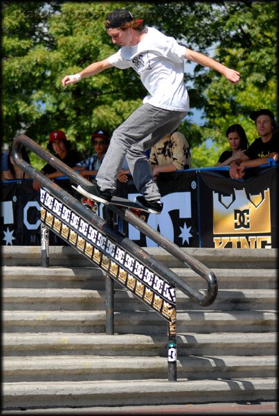 Adam Lecker - nollie frontside boardslide