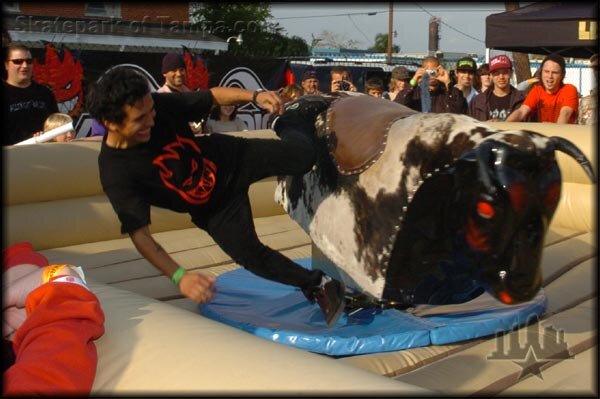 Make-A-Wish Texas Skate Jam 2006 Will Bull Antics