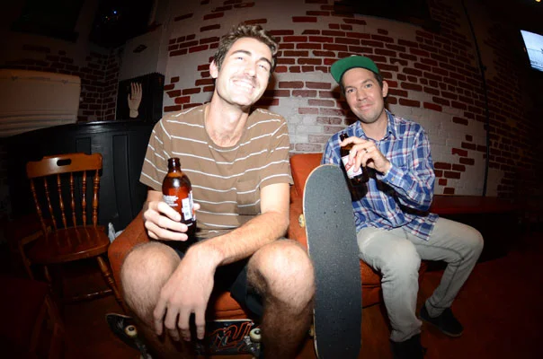 These two dudes came all the way from Daytona Beach to watch the Bake and Destroy. They also brought there own beer. They came prepared. Thanks for coming out. <!-- Bake and Destroy Premiere -->