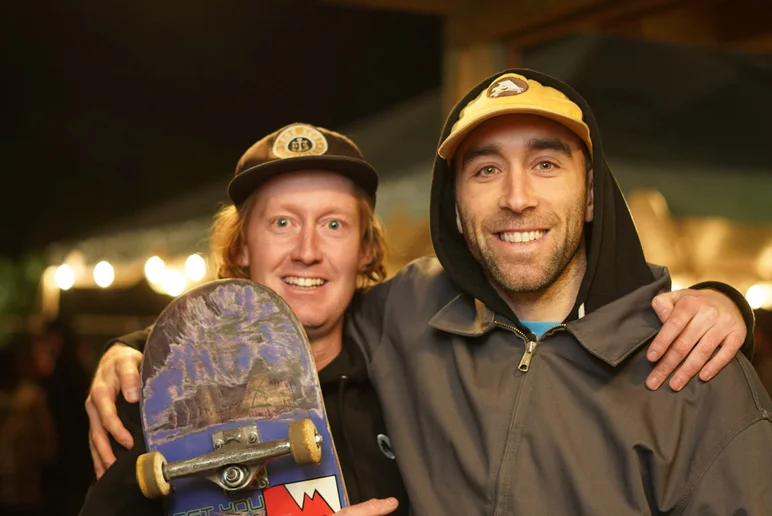<!--pro20consjam-->

Timmy Knuth and Anthony Shetler were enjoying the festivities.