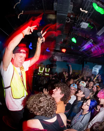 Brian Schaefer Kicking off the Tampa Pro After Party