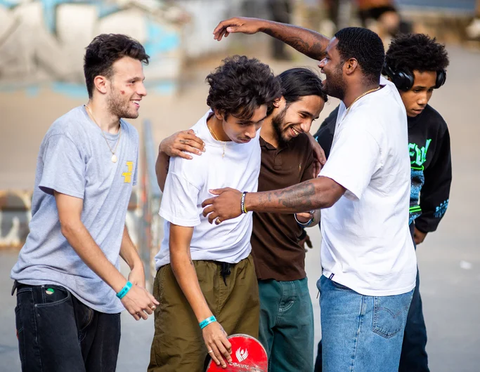 Homies showing mad love out here!

<!--damnamnyc2022day2-->