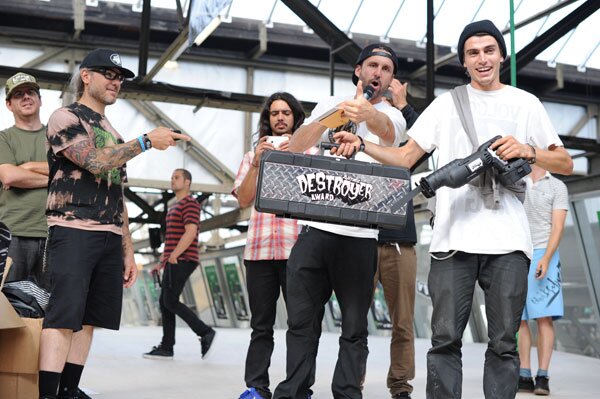 Eniz Fazliov got the Zumiez Destroyer Award