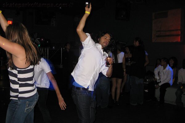 Dancing by yourself at the jock star club