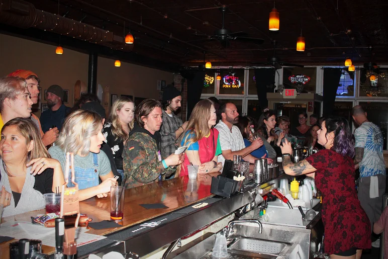 <!--cotc19raybarbee-->

The Bricks was popping all night, and almost every Crew came out to enjoy some cold drinks, awesome music and amazing company. Thanks to the Bricks staff for holding it down all night!


