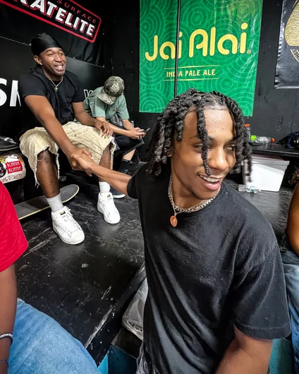 Nothing but love after a crazy run from Myles

<!--schoolsoutjam24-->