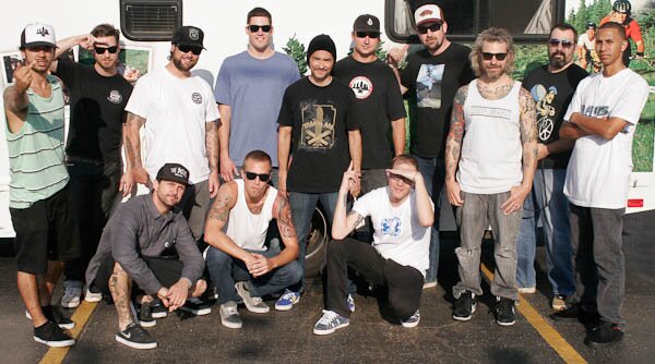 Rob's Bachelor Party: the crew