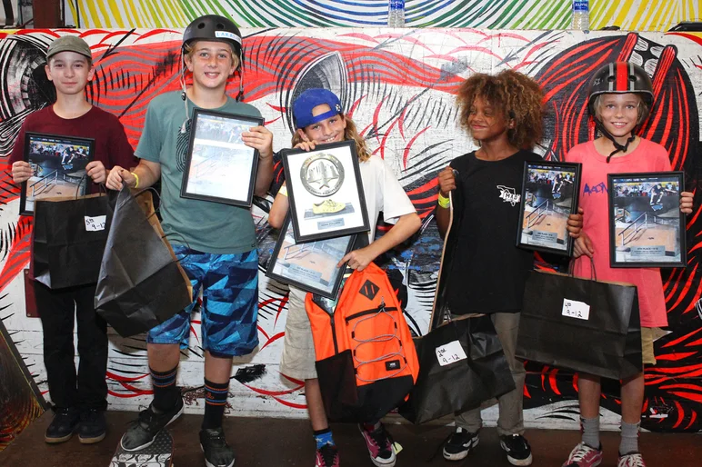 <!--hj18-->

9-12 Division Winners (L to R): Gabriel Minnow Vigliotti (5th), Nash Barfield (3rd), Noah Pollard (1st), Zion Effs (2nd), Hunter George (4th).