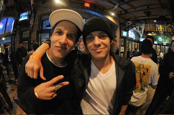 Both rad dudes - Tyler Hendley and Ryan Sheckler