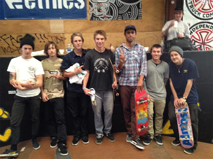 From Schaefer's phone...<!-- etnies Free Day Benefiting Boards for Bros 2013 -->