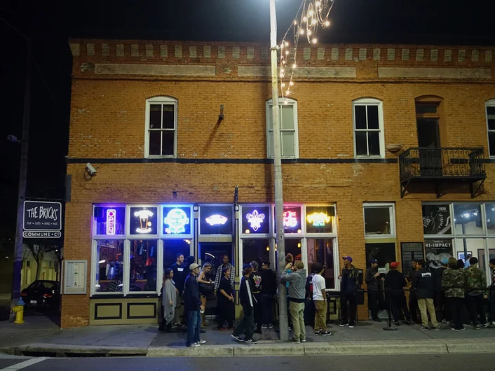 <!--am16frinight-->

Thanks to everyone for coming out! If you didn't catch the art show last night, it will be hanging up at The Bricks all weekend.