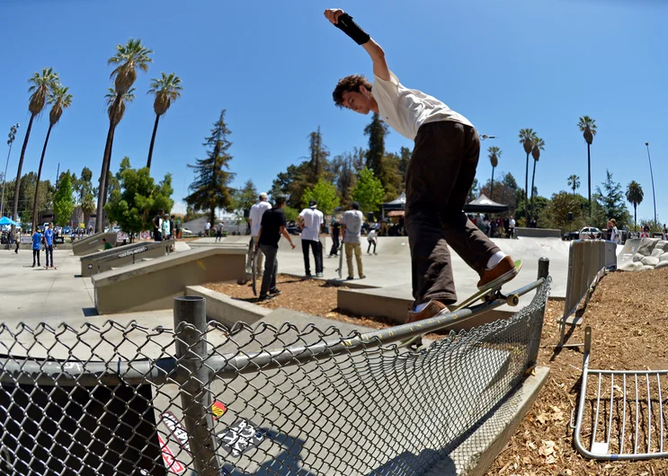<!--dala152-->

Ethan Loy might have not gotten the Fence Backside Smith in his run, but had them on lock otherwise.  We’ll see one today Ethan!