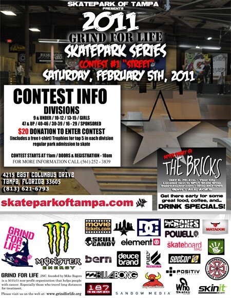 The Grind For Life Skatepark Series