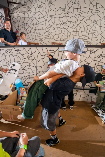 Mason won't get away with taking 1st in the 8 & under division any longer. It's his birthday today and he will be skating 9-12 next time around!


<!--backtoschoolbash2022-->