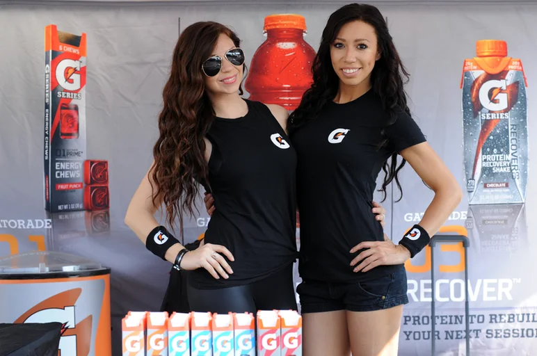 <!--tampapro2014d2-->

Welcome to day two of practice at the 2014 Tampa Pro. Thank you Gatorade for supplying the liquid needed to skate all day. Oh, and thanks for the lovely ladies, too.